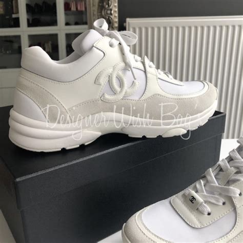 chanel sneakers women white|Chanel high top sneakers 2021.